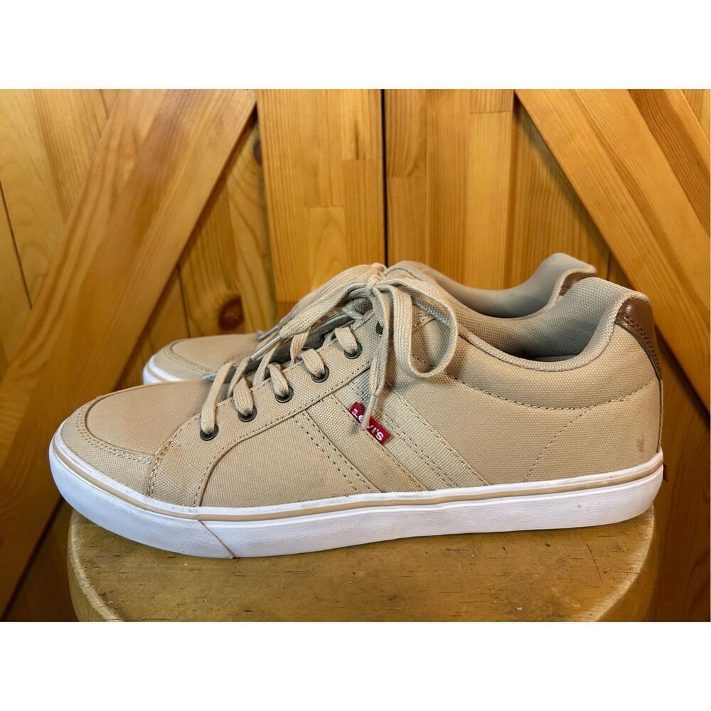 Levi's Mens Turner Chm Synthetic Nubuck Lace-up Casual Sneaker Shoe Size 12